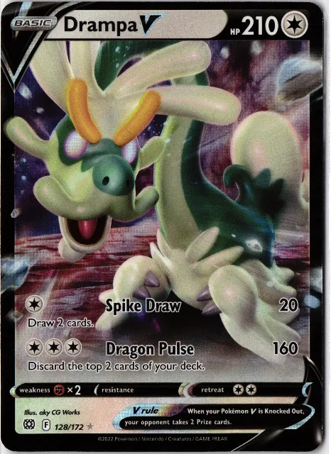Drampa V Brilliant Stars 128/172 Vorderseite